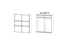 175x210x59cm