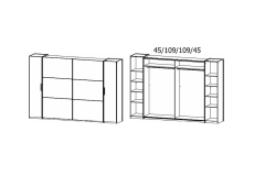 312X210X59 cm