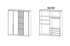 181x210x54cm