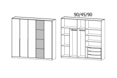 226x210x54cm
