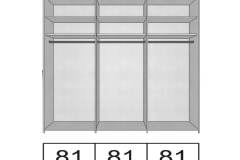 249x222x68cm