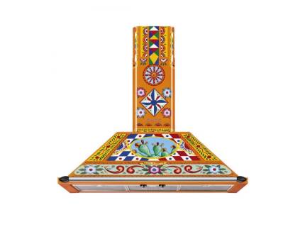 Hota semineu Smeg Dolce Gabbana KT90DGC, 90 cm latime