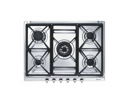 Plita incorporabila pe gaz Smeg Classic SE70SGH-5, 68 cm