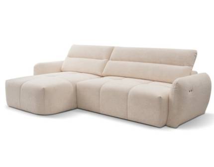 Coltar cu reglaj electric NUTI personalizabil, 294x170cm