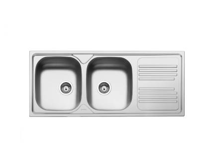 Chiuveta de bucatarie Smeg LYP116R, 116 cm latime, inox
