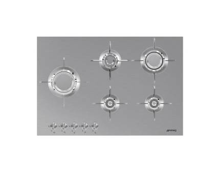 Plita incorporabila pe gaz Smeg Dolce Stil Novo PXL675L, 75 cm, inox
