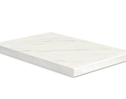 Blat bucatarie latime 60cm WHITE MARBLE