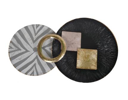Decoratiune perete cercuri 91.4x55.9x83cm