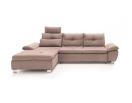 Coltar extensibil MADEIRA MINI cu lada pentru depozitare, personalizabil 280x184cm