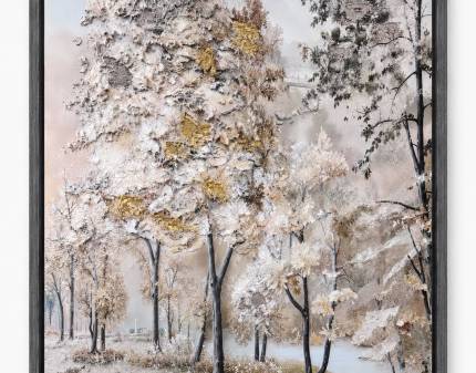Tablou peisaj de iarna 75x100