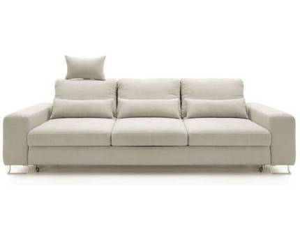 Canapea extensibila ASTI cu spatar reglabil, personalizabila 261x116cm