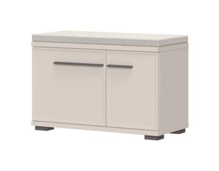 Banca cu 2 usi OPERA 76x53x36cm casmir 