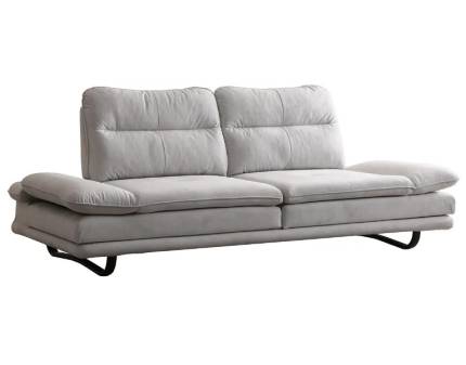 Canapea fixa triple FIESTA cu spatar ajustabil, cotiere reglabile, personalizabila 235x100cm 
