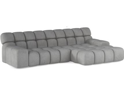 Coltar cu reglaj electric CAMPILE S personalizabil 297x180cm