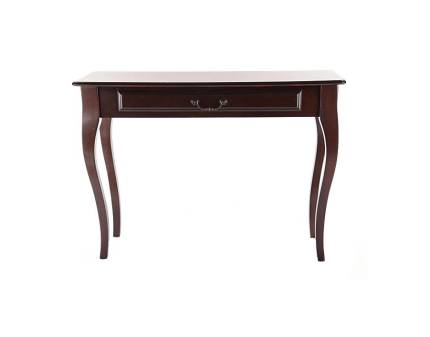 Consola cu 1 sertar PADOVA D din MDF si furnir nuc inchis 104x40xH75cm