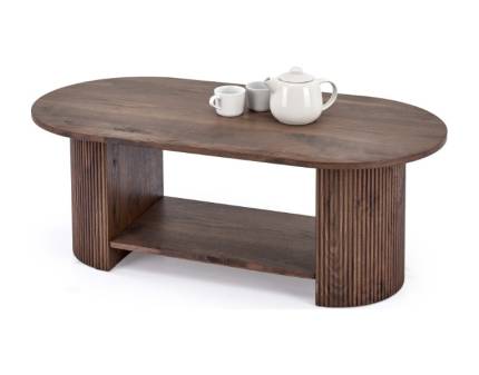 Masuta PERILA din MDF furniruit nuc 120x60xH45cm