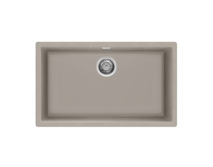 Chiuveta de bucatarie Smeg VZP45DV, 45cm, gri deschis