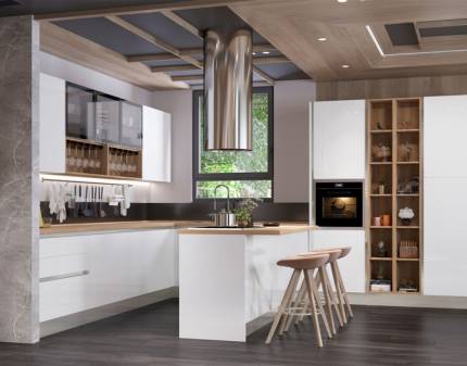 Bucatarie pe colt INFINITY 