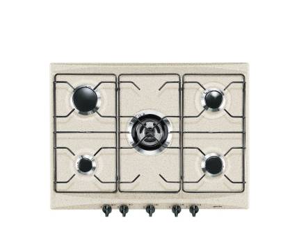 Plita incorporabila pe gaz Smeg Selezione Aesthetic SR275AV2, 70/75 cm