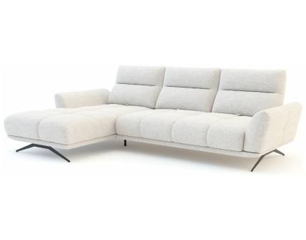 Coltar GIOVANNI MINI fix cu spatar reglabil, personalizabil 298x195cm