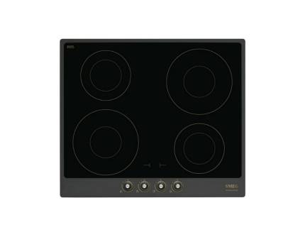 Plita incorporabila inductie Smeg Cortina SI764AOM, 60 cm, rama antracit