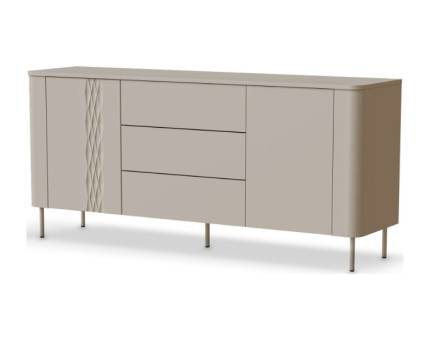 Comoda mare TIRANTE 160x75x40cm casmir, picioare casmir