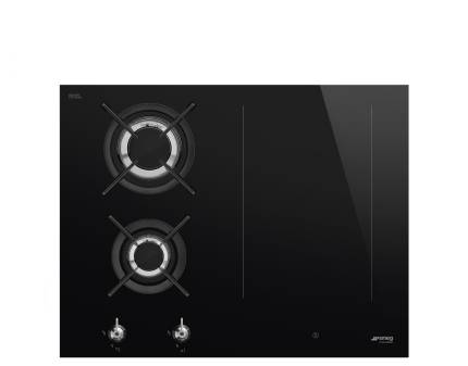 Plita incorporabila pe gaz Smeg Classica Aesthetic PM3643D, 65 cm