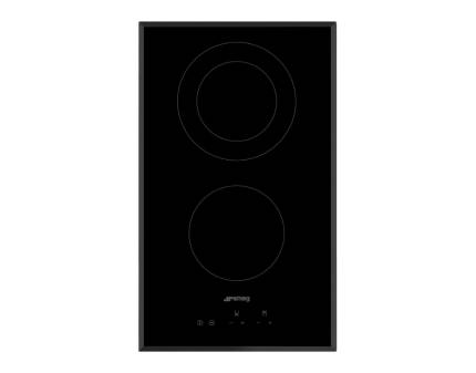 Plita incorporabila vitroceramica Smeg SE332EB, 30 cm latime