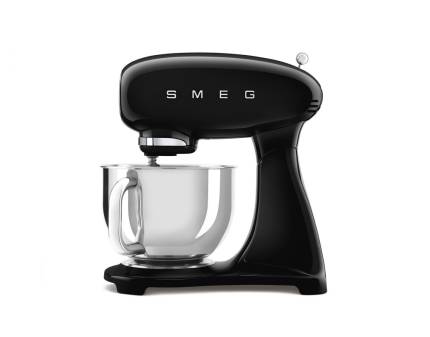 Mixer de blat retro Smeg SMF03BLEU, negru