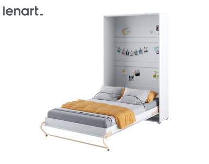 LENART PRO CONCEPT CP-02 pat (120x200cm) rabatabil pe perete 135x46-237x217cm alb