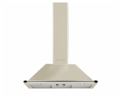 Hota semineu Smeg Victoria KT90PE, 90 cm, crem