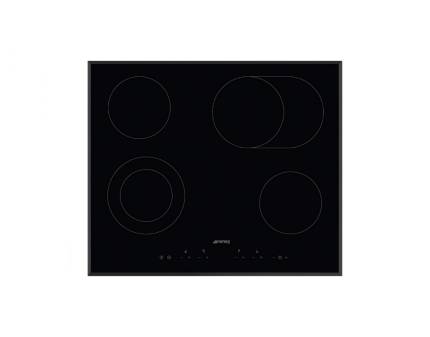 Plita incorporabila vitroceramica Smeg SE364EMTB, 60 cm latime