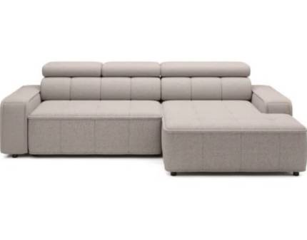 Coltar cu reglaj electric THIAGO S cu tetiere reglabile, personalizabil 280x170cm