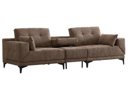 Canapea cu sezut rotativ NITA RELAX cu cotiere reglabile, incarcator telefon, spatar reglabil, suport tip masuta, personalizabila 240x100cm 