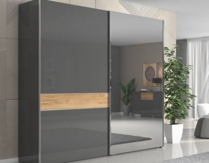 Dulap cu oglinda 230x224cm ONYX