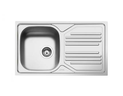 Chiuveta de bucatarie Smeg LYP861D, 86 cm latime, inox