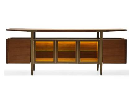 Comoda mare LOOP cu sticla 240x90x50cm