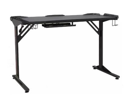 Birou gaming cu led B-216 120x60xH76cm negru
