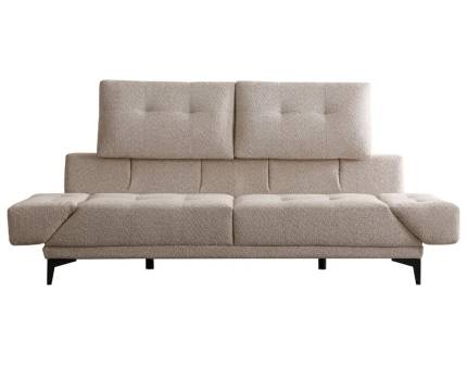 Canapea fixa NITA cu cotiere reglabile, spatar reglabil 240x100cm