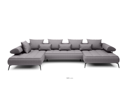Coltar cu reglaj electric SELEDO XL personalizabil 224x385x193cm