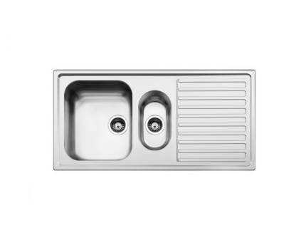 Chiuveta de bucatarie Smeg LLR102-2, 100cm, inox