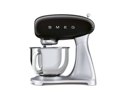 Mixer de blat retro Smeg SMF02BLEU, negru