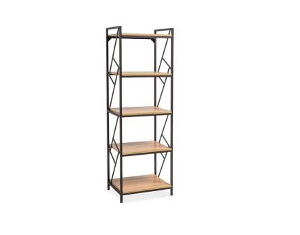Etajera cu 5 rafturi TABLO R5 60x180x45cm stejar/ negru