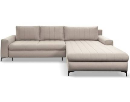 Coltar extensibil MARGO cu lada pentru depozitare, personalizabil 303x212cm