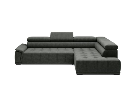 Coltar cu reglaj electric GREMIO cu tetiere reglabile, sptar reglabil, personalizabil 283x206cm