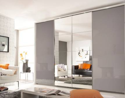 Dulap sticla fango/oglinda 316x211x62cm SYNCRONO