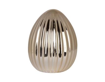 Ou ceramic auriu mic 8.5x8.5x11.5cm